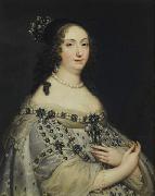 Justus van Egmont Portrait of Louise Marie Gonzaga de Nevers oil painting artist